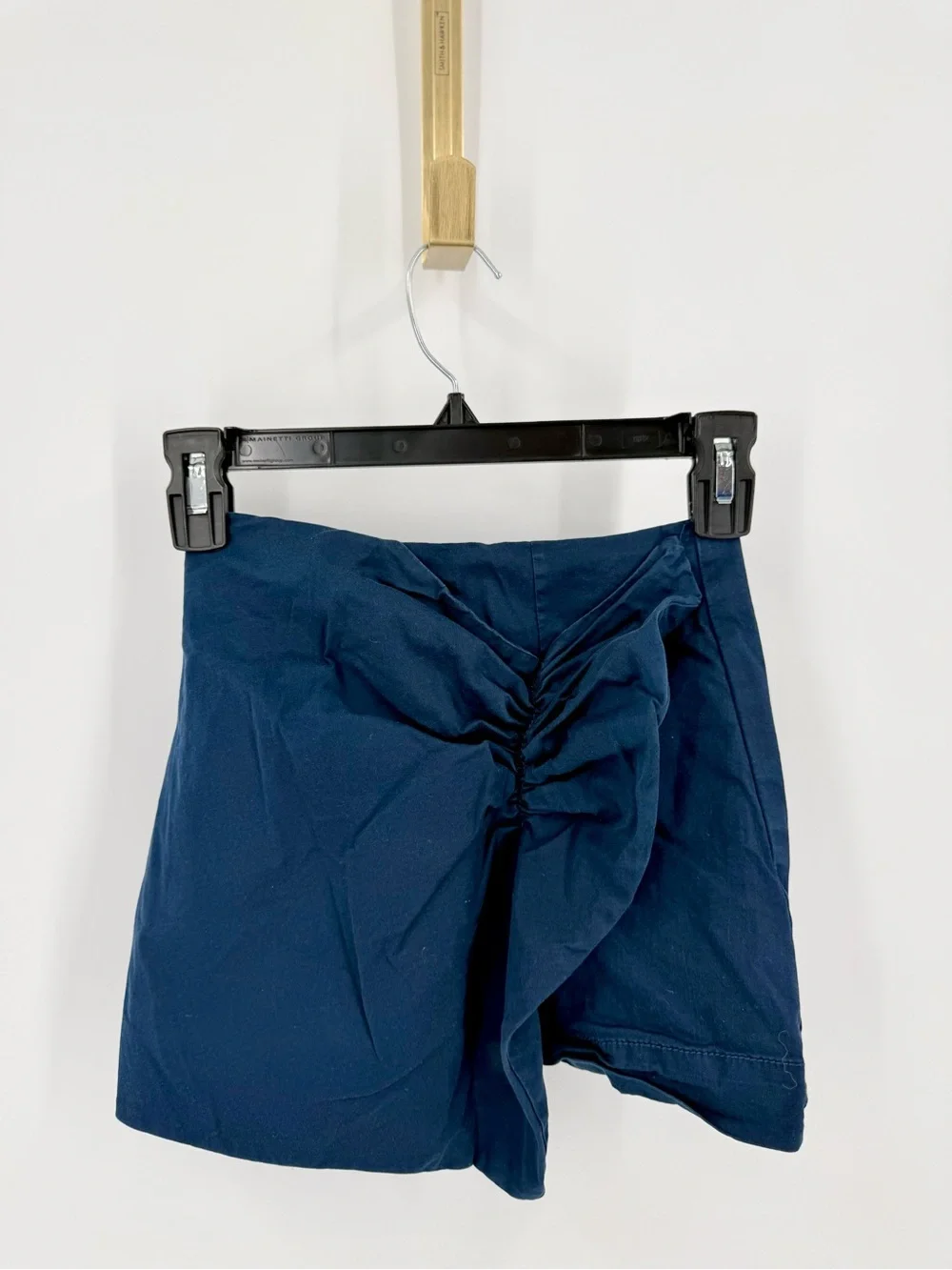 Habitual Navy & White Gingham Ruffle Tank Top